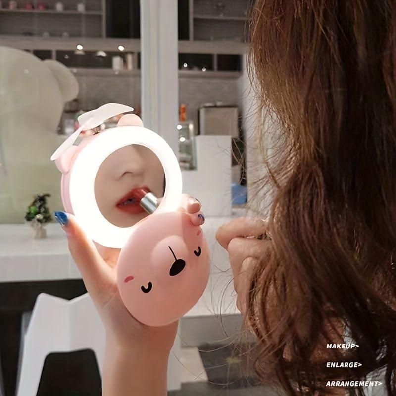 Piggy Glow Pocket Fan