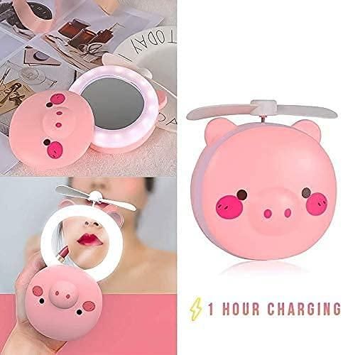 Piggy Glow Pocket Fan